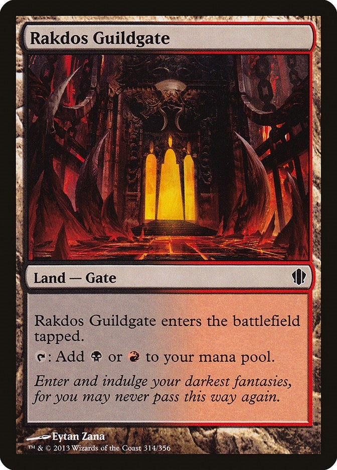 Rakdos Guildgate (314) [C13] - MTG Single