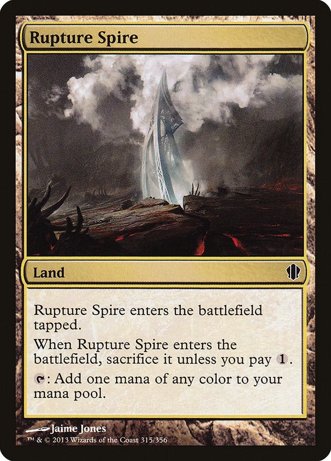 Rupture Spire (315) [C13] - MTG Single