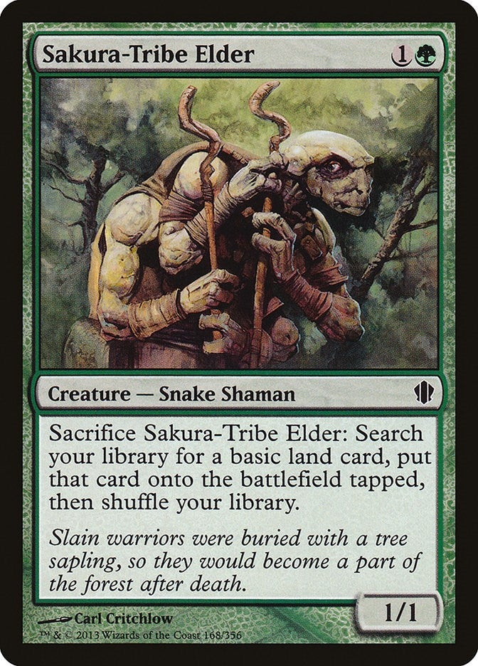 Sakura-Tribe Elder (168) [C13] - MTG Single