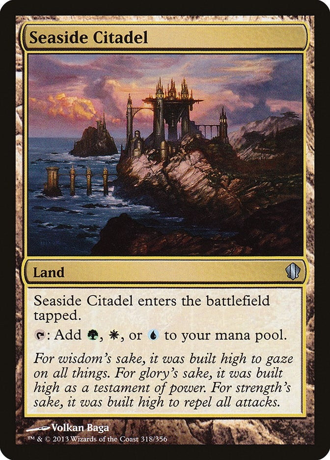 Seaside Citadel (318) [C13] - MTG Single