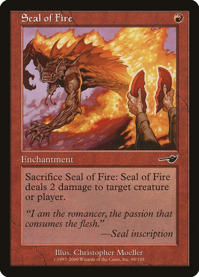 Seal of Fire (98) [NMS] - MTG Single