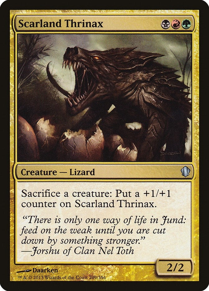 Scarland Thrinax (209) [C13] - MTG Single