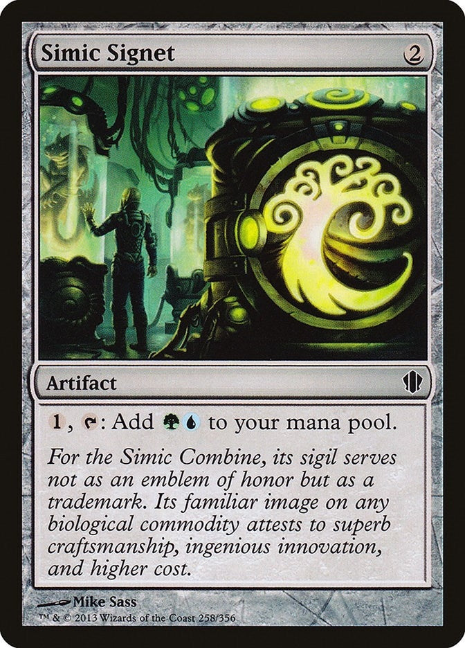 Simic Signet (258) [C13] - MTG Single