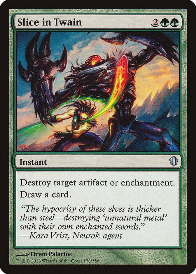 Slice in Twain (170) [C13] - MTG Single