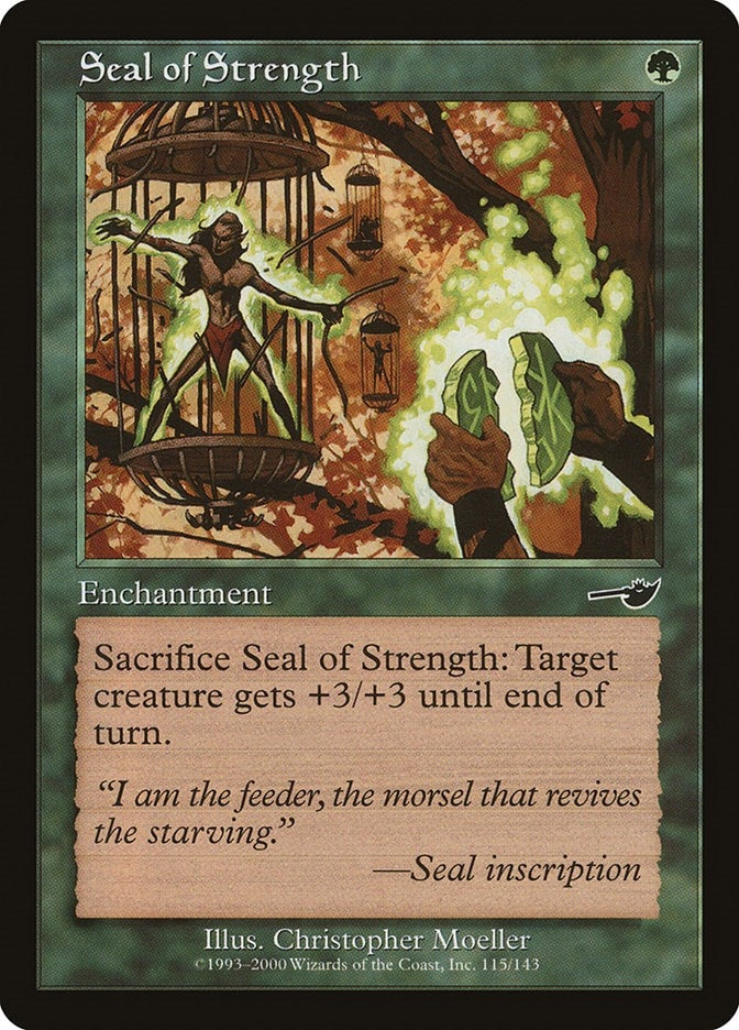 Seal of Strength (115) [NMS] - MTG Single