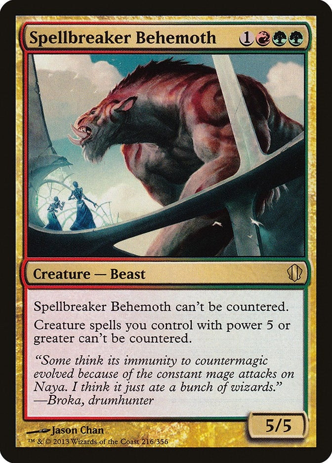 Spellbreaker Behemoth (216) [C13] - MTG Single