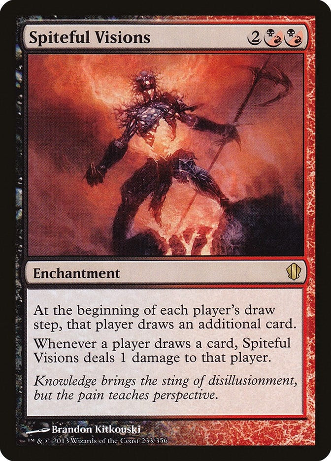Spiteful Visions (233) [C13] - MTG Single