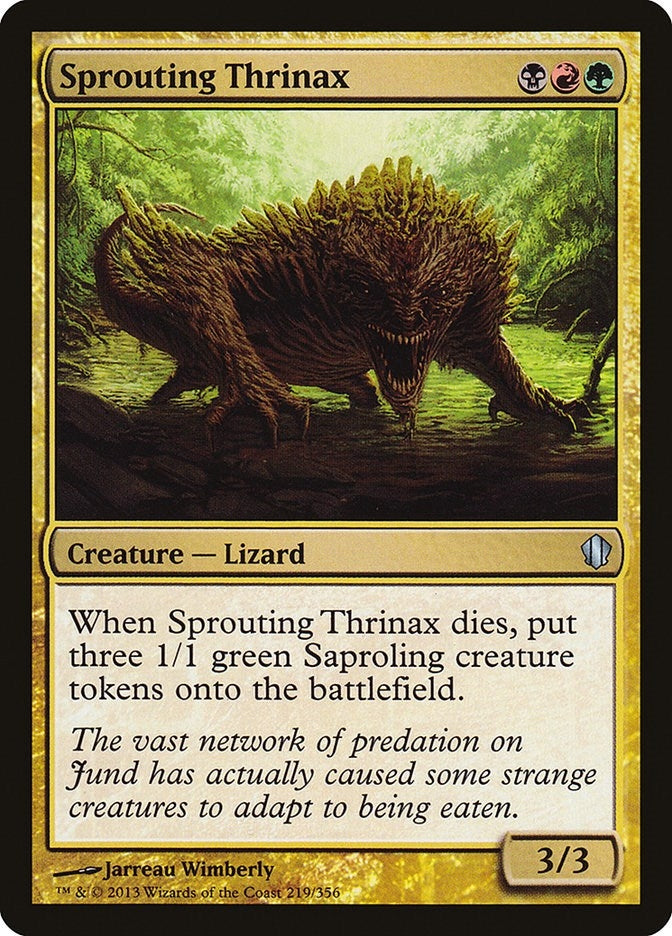 Sprouting Thrinax (219) [C13] - MTG Single