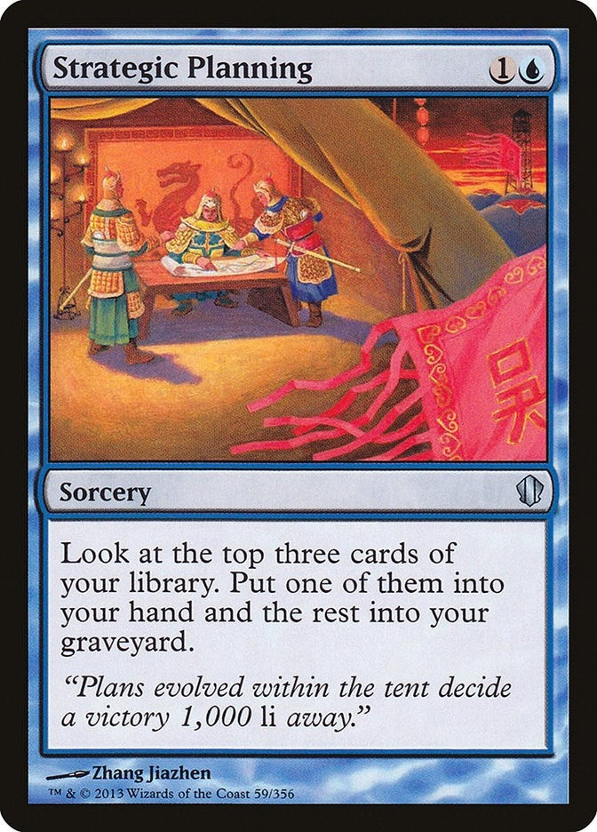 Strategic Planning (59) [C13] - MTG Single