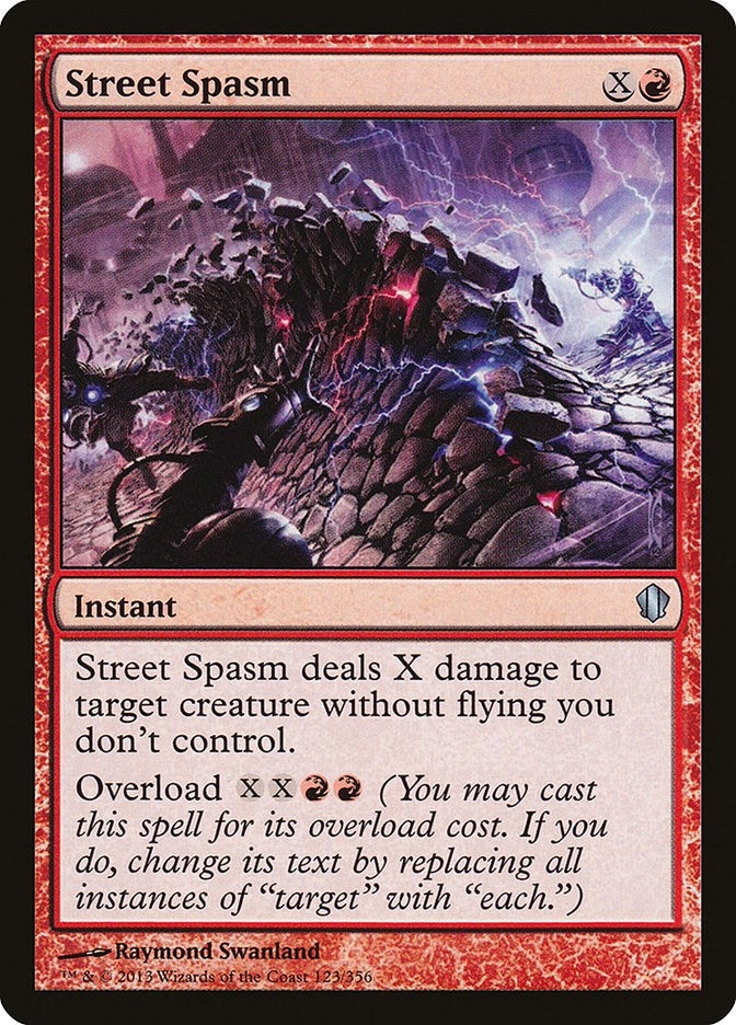 Street Spasm (123) [C13] - MTG Single