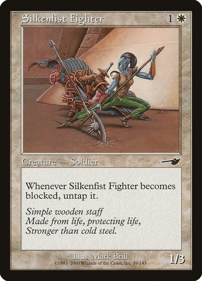 Silkenfist Fighter (19) [NMS] - MTG Single