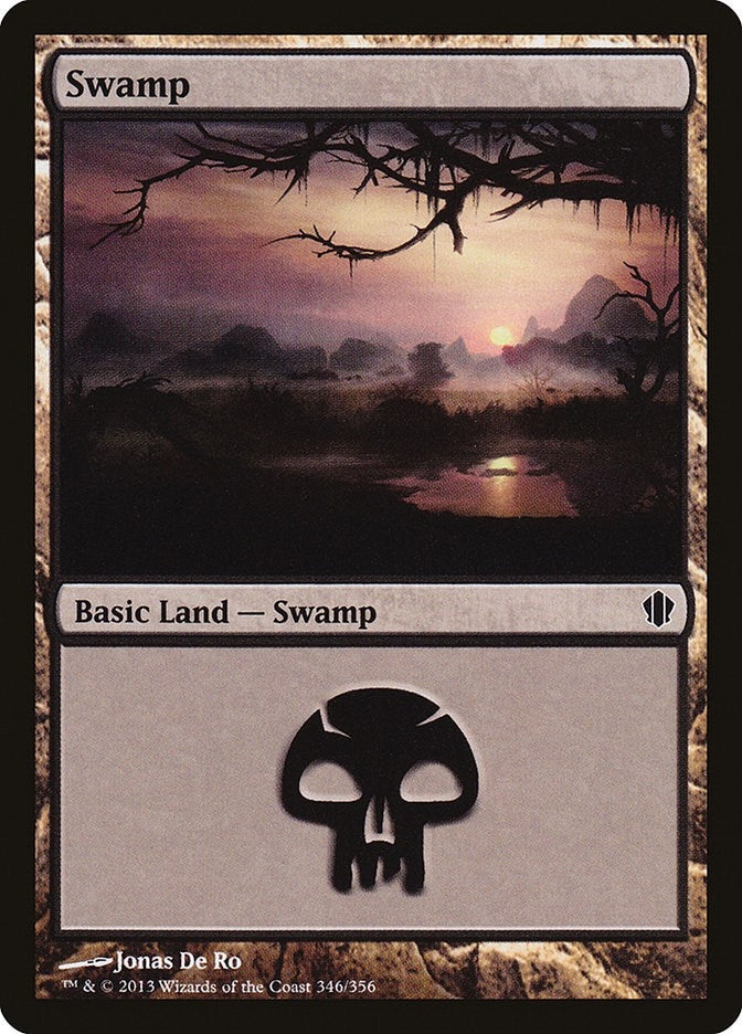 Swamp (346) (346) [C13] - MTG Single