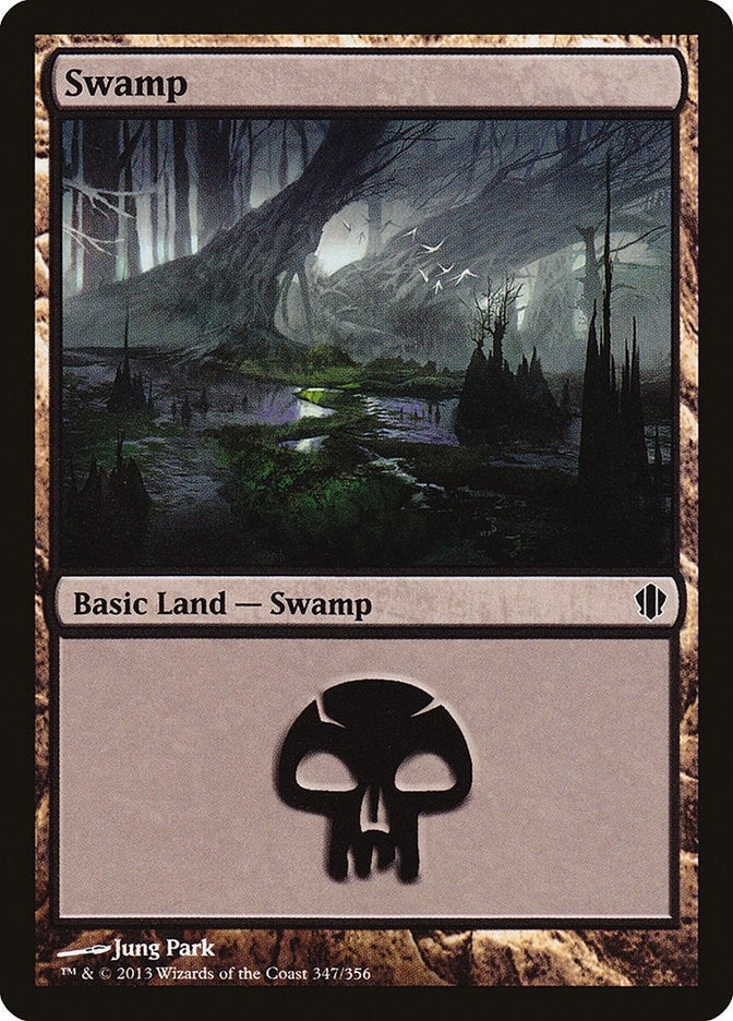 Swamp (347) (347) [C13] - MTG Single