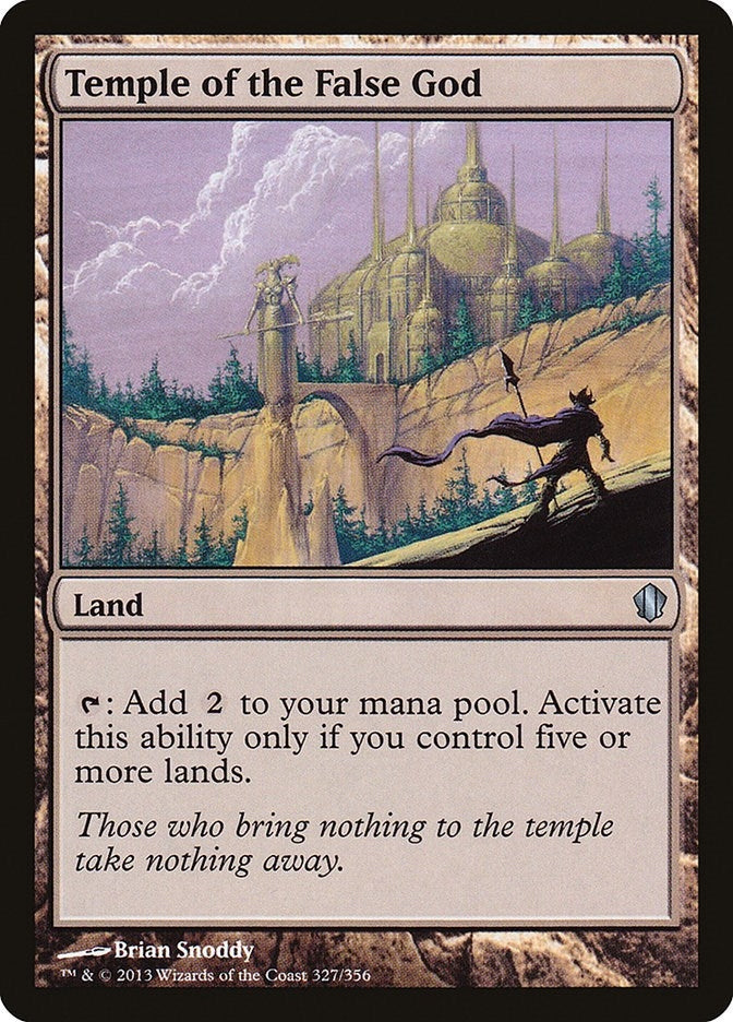 Temple of the False God (327) [C13] - MTG Single