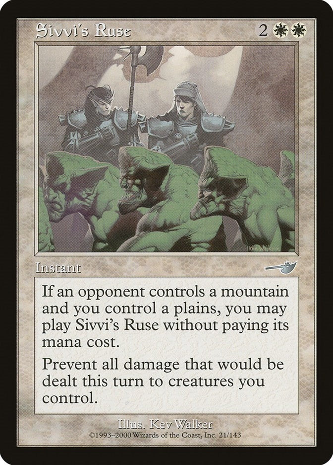 Sivvi’s Ruse (21) [NMS] - MTG Single