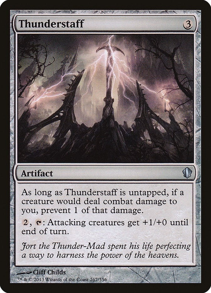 Thunderstaff (267) [C13] - MTG Single