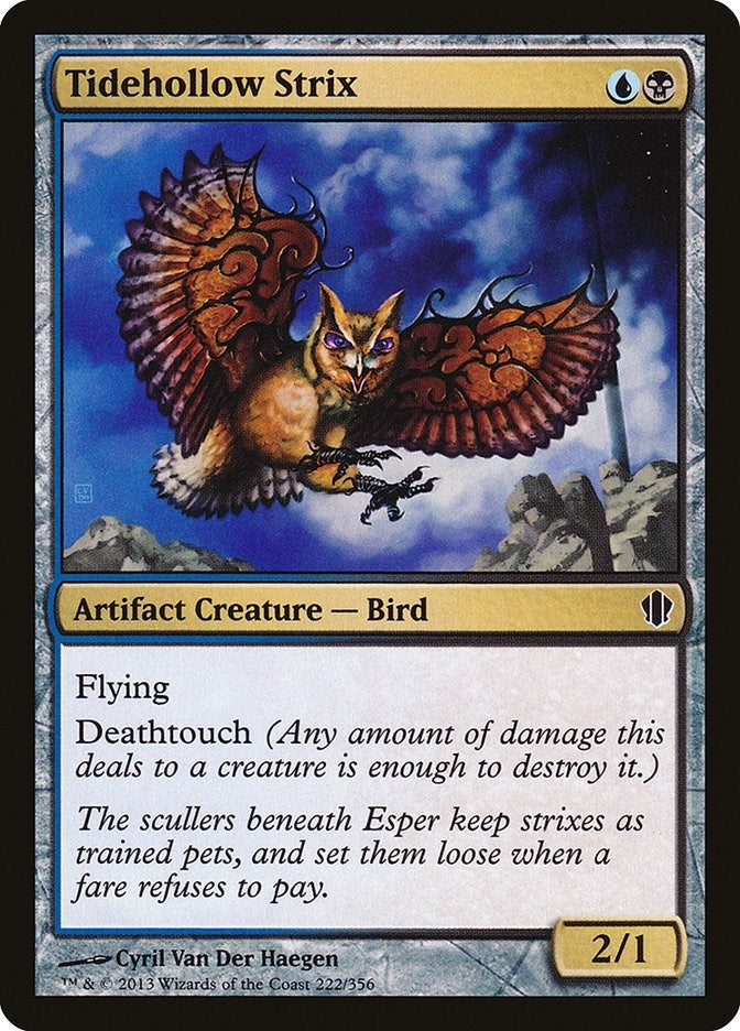Tidehollow Strix (222) [C13] - MTG Single