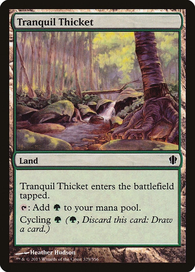 Tranquil Thicket (329) [C13] - MTG Single