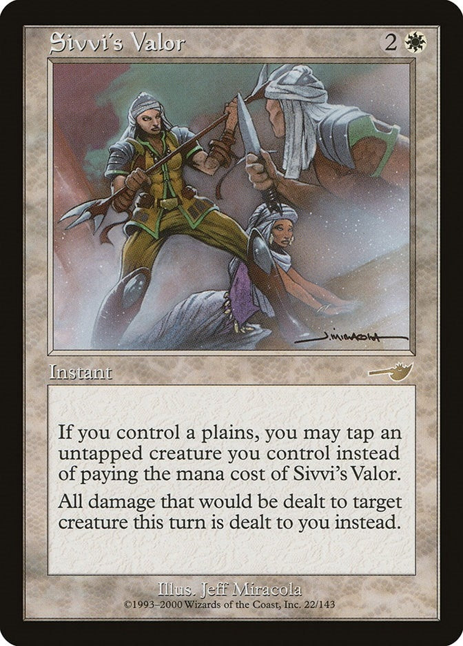 Sivvi’s Valor (22) [NMS] - MTG Single