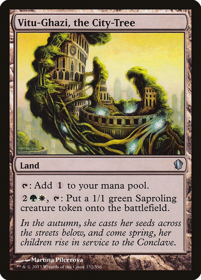 Vitu-Ghazi the City-Tree (332) [C13] - MTG Single