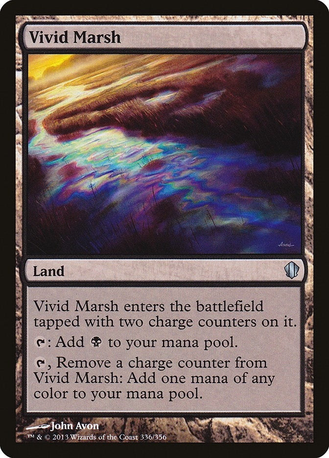 Vivid Marsh (336) [C13] - MTG Single