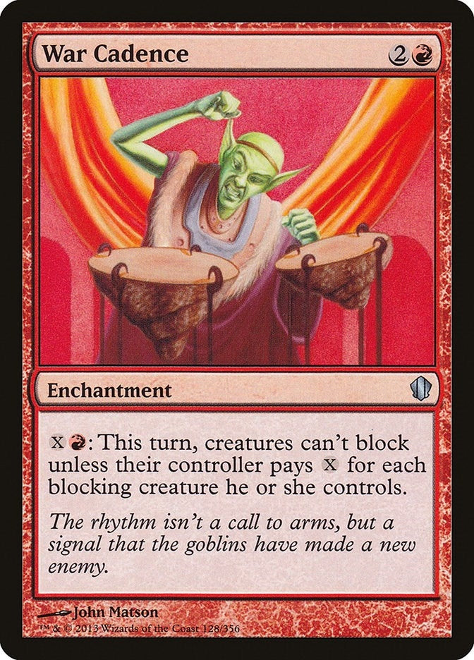 War Cadence (128) [C13] - MTG Single