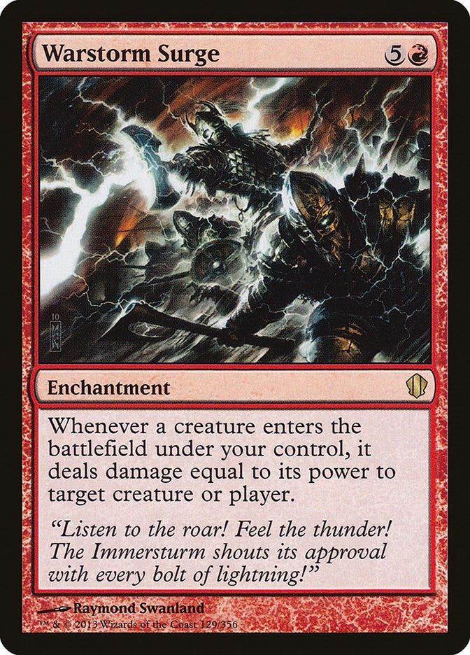 Warstorm Surge (129) [C13] - MTG Single