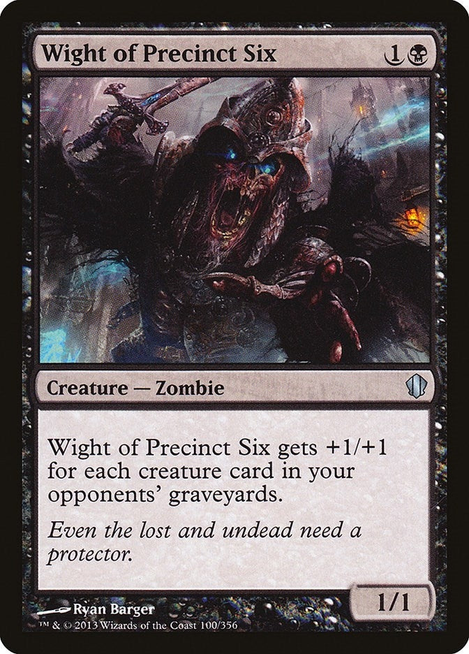 Wight of Precinct Six (100) [C13] - MTG Single