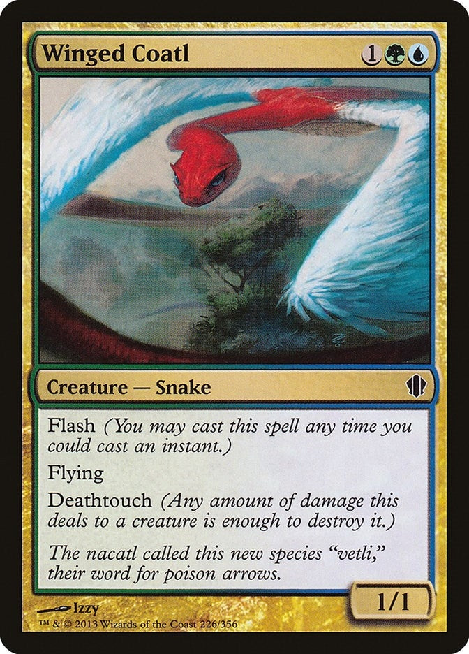 Winged Coatl (226) [C13] - MTG Single