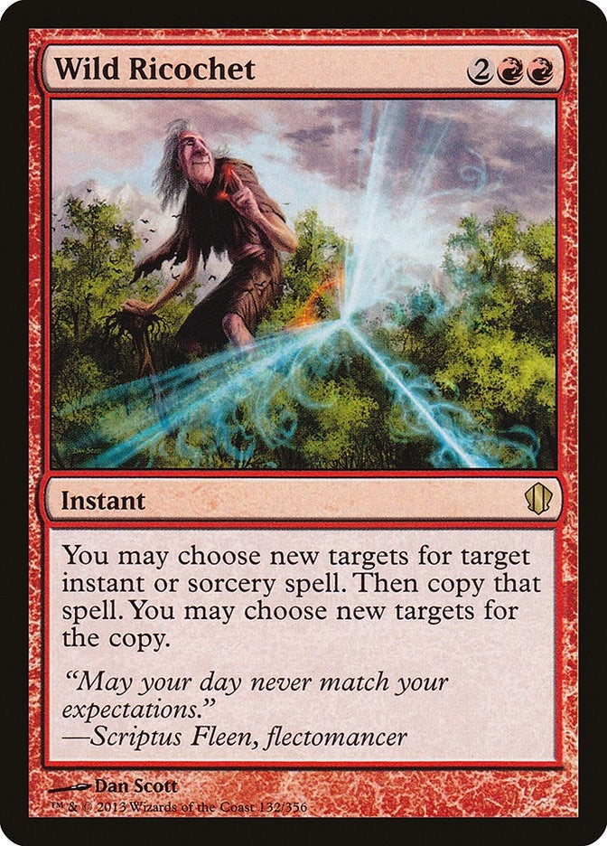 Wild Ricochet (132) [C13] - MTG Single