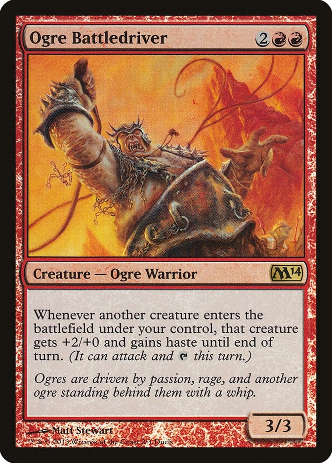Ogre Battledriver (2) [MEDIA] - MTG Single