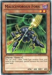 Malicevorous Fork (4) (SHSP) - YuGiOh Single