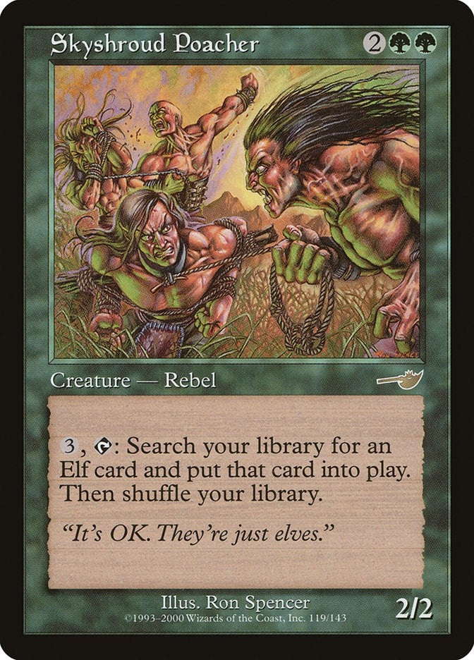 Skyshroud Poacher (119) [NMS] - MTG Single