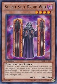 Secret Sect Druid Wid (8) (SHSP) - YuGiOh Single