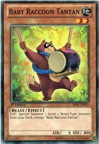 Baby Raccoon Tantan (15) (SHSP) - YuGiOh Single
