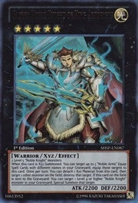 Sacred Noble Knight of King Artorigus (87) (SHSP) - YuGiOh Single