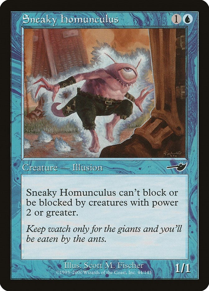 Sneaky Homunculus (44) [NMS] - MTG Single
