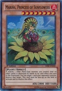 Mariña Princess of Sunflowers (40) (SHSP) - YuGiOh Single