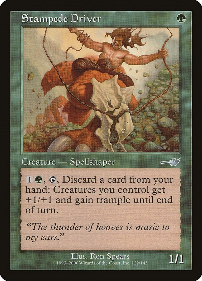 Stampede Driver (122) [NMS] - MTG Single