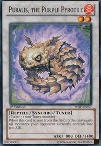 Puralis the Purple Pyrotile (57) (SHSP) - YuGiOh Single
