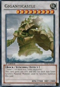 Giganticastle (58) (SHSP) - YuGiOh Single
