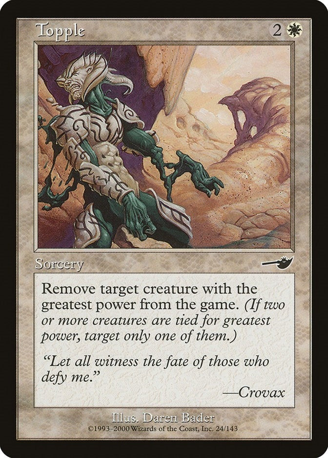 Topple (24) [NMS] - MTG Single