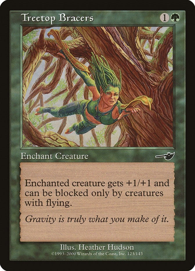 Treetop Bracers (123) [NMS] - MTG Single