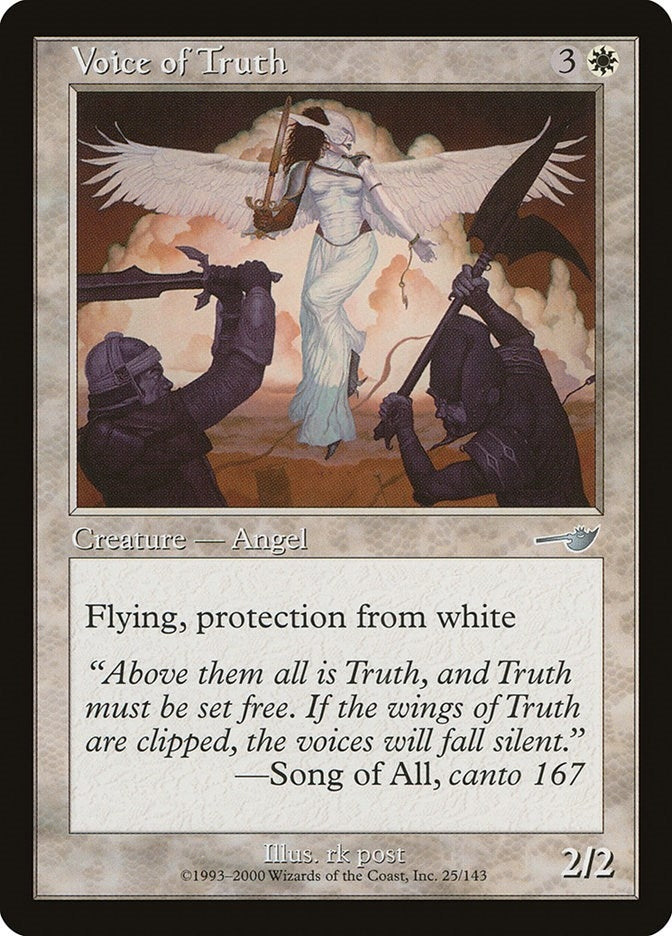 Voice of Truth (25) [NMS] - MTG Single