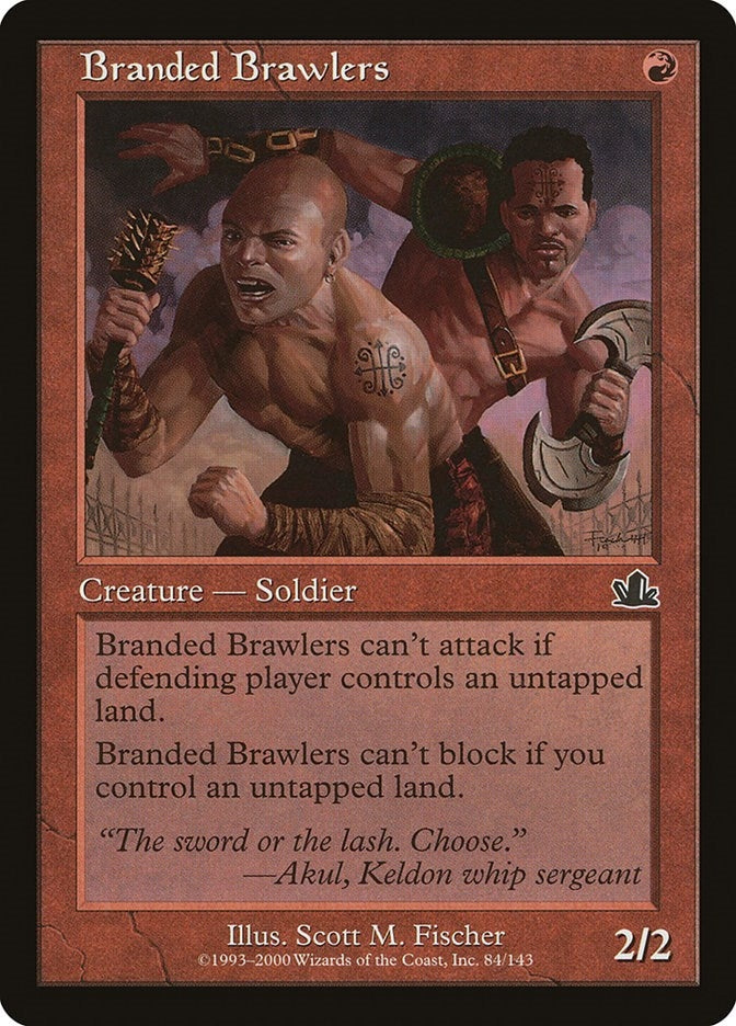 Branded Brawlers (84) [PCY] - MTG Single