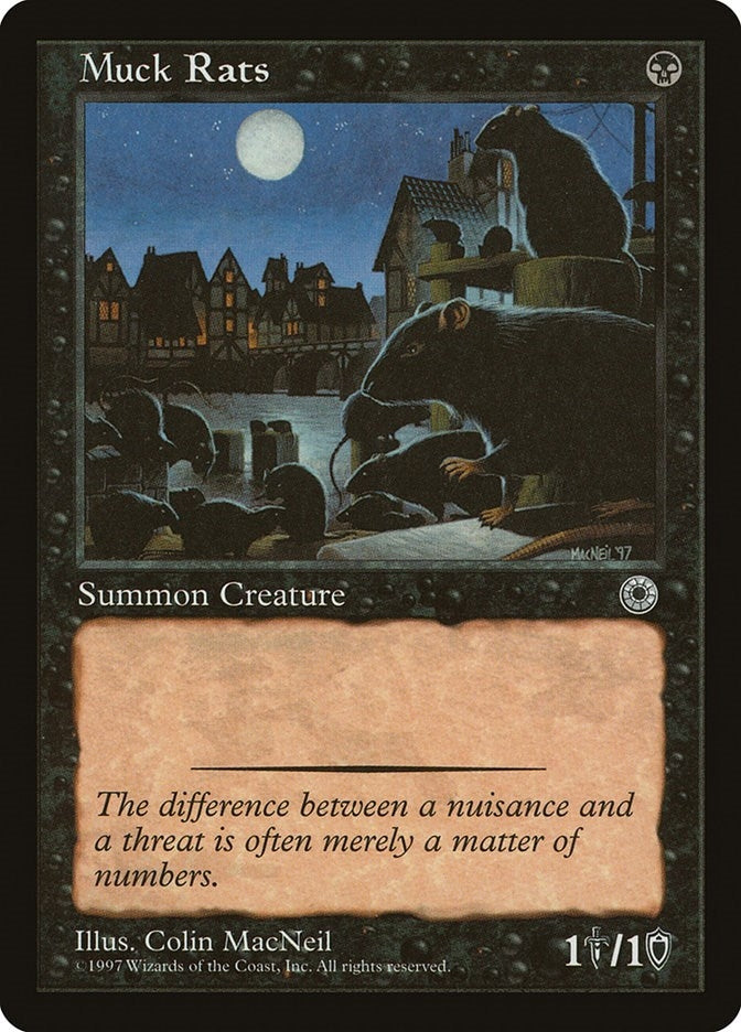 Muck Rats [POR] - MTG Single