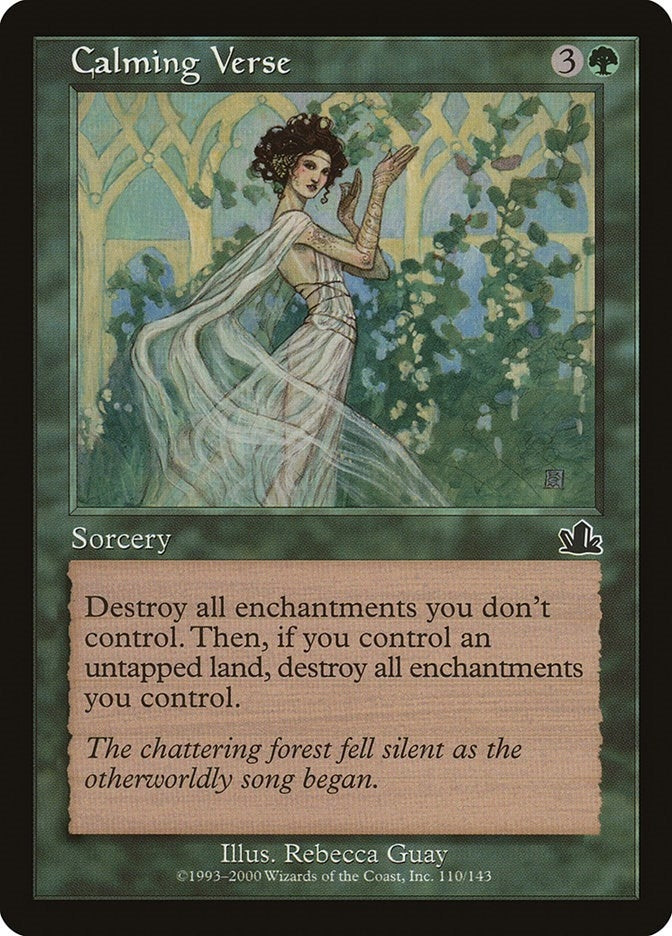 Calming Verse (110) [PCY] - MTG Single