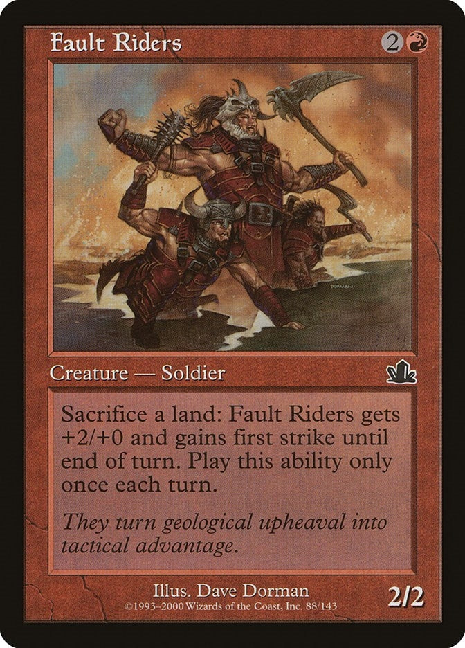 Fault Riders (88) [PCY] - MTG Single