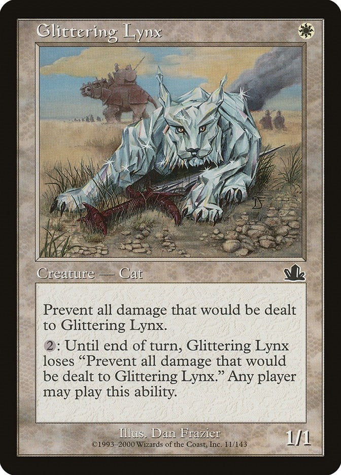 Glittering Lynx (11) [PCY] - MTG Single