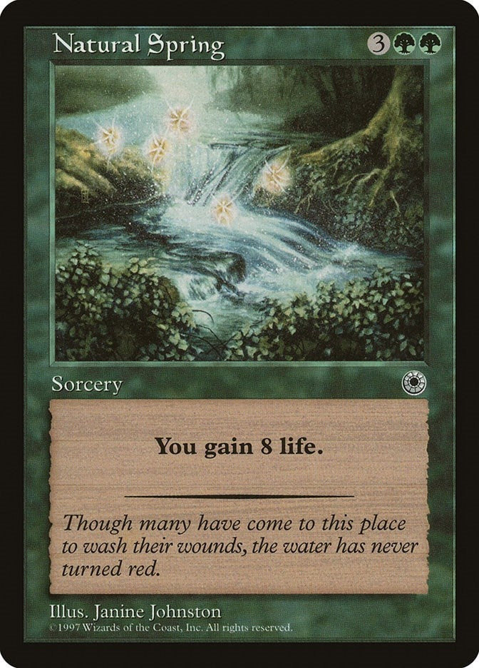 Natural Spring [POR] - MTG Single